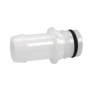 3/4” QA x 3/4” HB Straight Fitting w/ O-Ring, Nylon Delavan