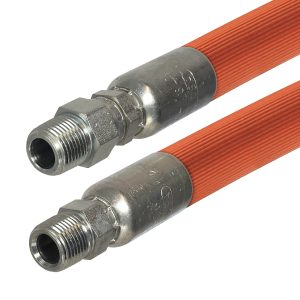 Kuriyama’s Kuri Tec K4132 600 PSI Spray Hose W/ Fittings Installed