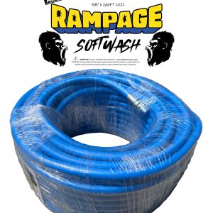 Rampage 1/2″ Blue 200′ Soft Wash Hose