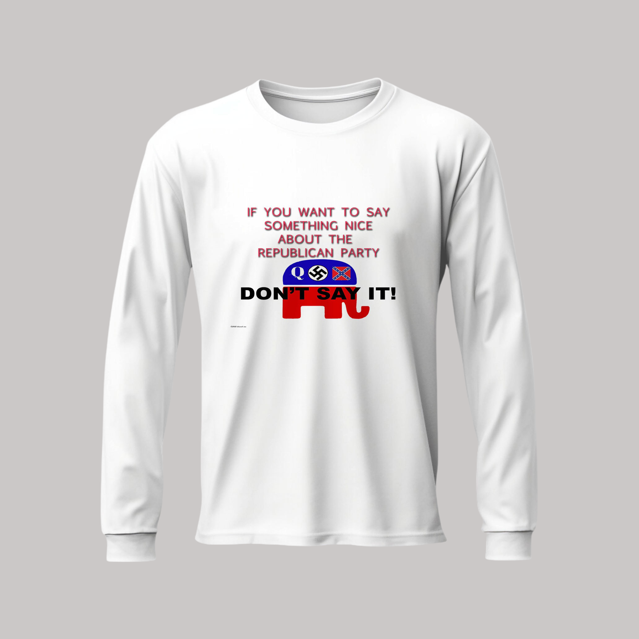 Don't say it (with the GOP elephant)