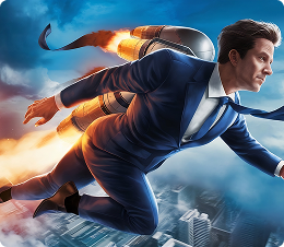 Serious Business Flying Jetpack