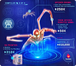 Nanotechnology Iron Spider Deluxe Edition